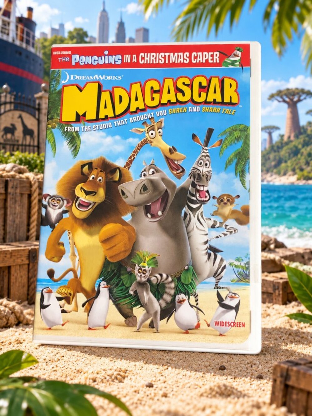 Madagascar (DVD, Region 1) Very Good condition from personal collection!